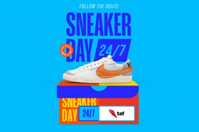 Empieza la Ruta Taf para #SNEAKERLOVERS para festejar el Sneaker Day!