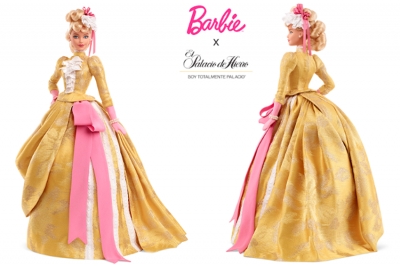 Mattel celebra 135 años de Palacio de Hierro con una edición especial de Barbie