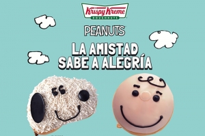 Krispy Kreme crea una nueva promoción de Peanuts con Snoopy y Charile Brown