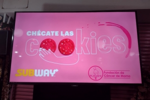 “Chécate las Cookies”, la nueva campaña de Subway en alianza con FUCAM A.C. en el marco del Día Internacional de la Lucha contra el Cáncer de Mama