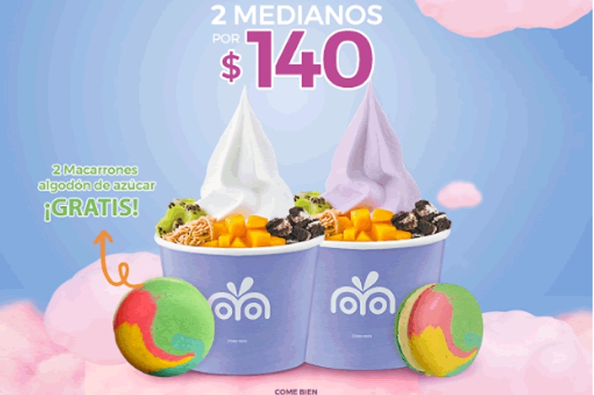 ¡Dulce celebración! Disfruta de macarrones gratis con tu helado en Moyo por el Día del Niño