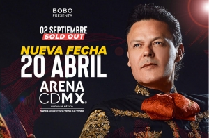 Debido al gran éxito, Pedro Fernández regresa a la Arena CDMX