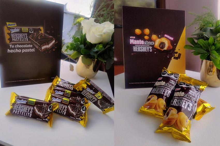 Marinela y Bimbo sorprenden con Pastelito Hershey’s y Mantechox, ahora con un delicioso relleno de cocoa Hershey’s