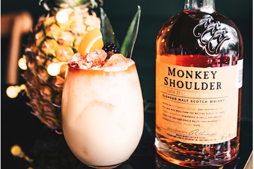Potencia los sabores de la comida con la irreverencia de Monkey Shoulder