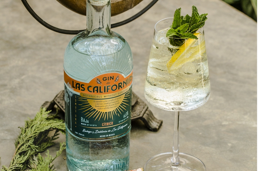 El Spritz perfecto es elaborado con Gin de Las Californias