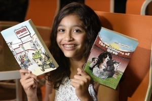 Fabiana Salgado, una niña que a sus 10 años arrancó su carrera como escritora