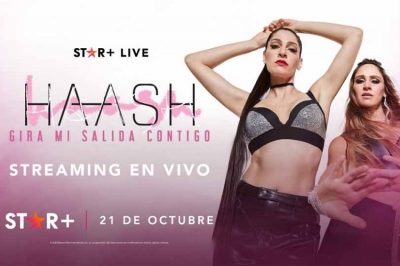 Star+ Live anuncia la transmisión del concierto Ha*Ash: Mi salida contigo