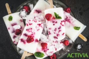 Paletas heladas de Activia: un postre refrescante para esta calurosa primavera