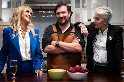 Adela Micha, Maca Carriedo y el reconocido Chef César de la Parra, juntos en la serie “La Siguiente Cena”
