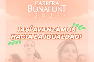 Miles de mujeres corren la Carrera Bonafont 2023 por la igualdad