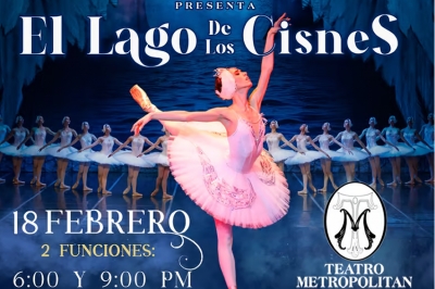 El Lago de los Cisnes cobra vida con el Russian State Ballet este 18 de febrero en el Teatro Metropólitan