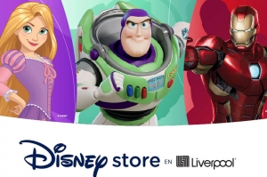 Liverpool presenta Disney store “shop in shop” en México