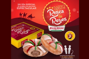 Regresa a Krispy Kreme su Docena Rosca de Reyes