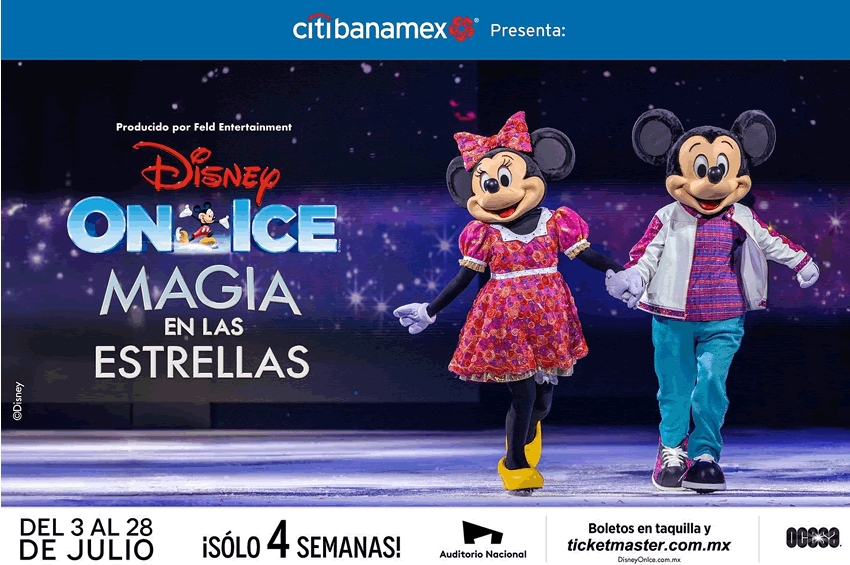 ¡Disney On Ice Magia en las Estrellas llega a la CDMX!