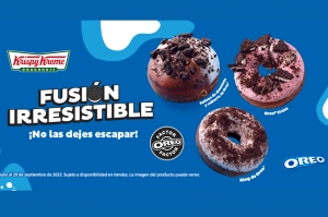 Krispy Kreme y Oreo crean una fusión irresistible