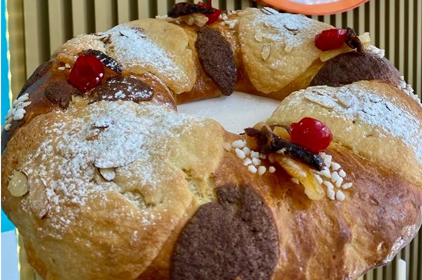 Deléitate este Día de Reyes con la Rosca de masa madre de Dulzzo Pastelería