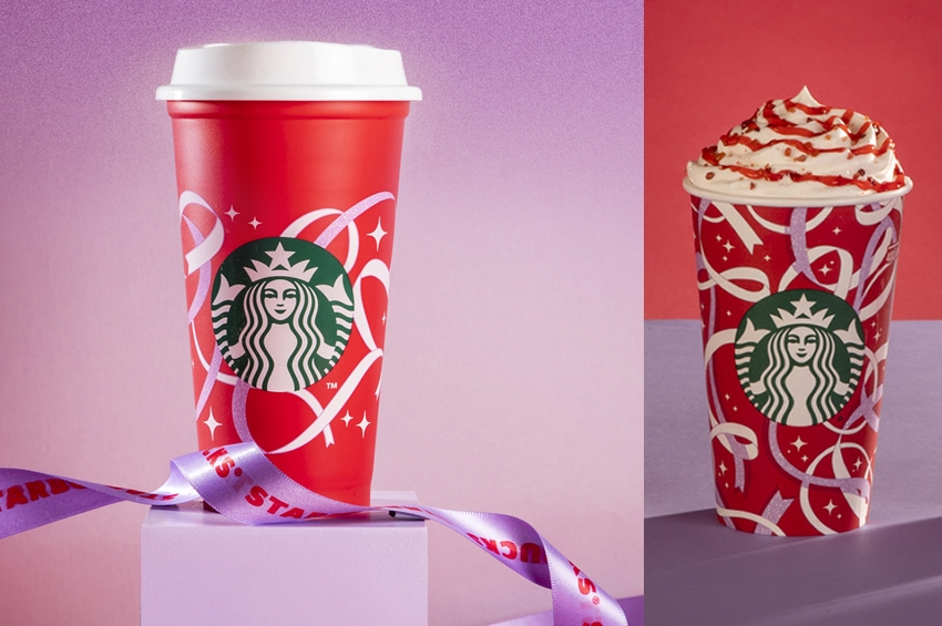 El regreso del vaso rojo de Starbucks