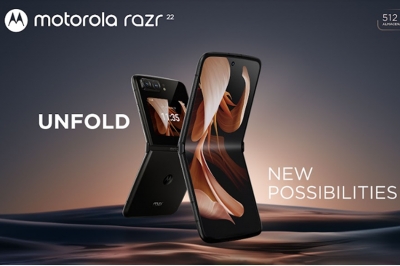 Llega el nuevo motorola razr 22 a México con Telcel